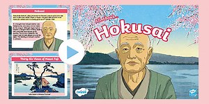 KS2 All About Hokusai PowerPoint