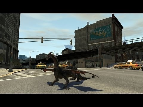 Grand Theft Auto IV - Dragon (MOD) HD