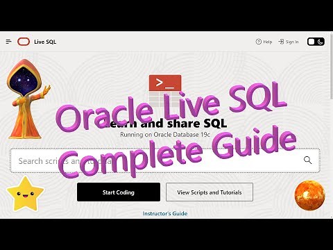 Practice SQL with Oracle Live SQL