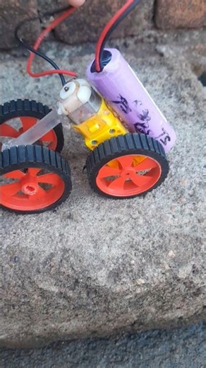 Amazing DIY Mini Car 🚗⚡ Powered by Battery | Simple Science Project || #shrots #youtubeshorts