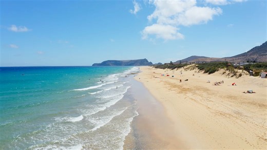 Porto Santo: Drone flight over Madeira's island paradise - Worldwide