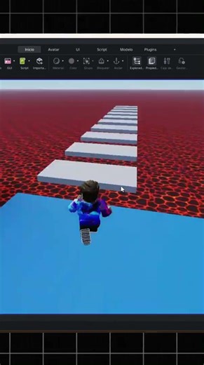Dia 3: Me puse en chinga a hacer un juego en Roblox. ¿Será que ya no busco trabajo? 😅