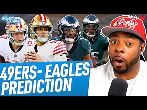 49ers vs. Eagles Wild Card Prediction: Purdy vs. Hurts, Shanahan game plan | Richard Sherman NFL