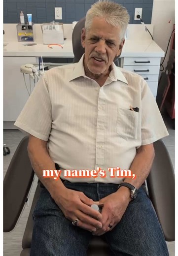 Tim came in hoping for a better smile — now he can’t stop smiling! • • • • #AllOnX #SmileGlowUp #ImplantJourney #HappyPatient #ToothTransformation #DentalImplants #NewSmileWhoDis #AllOn4 #FullMouthRehab #BeforeAfter #OralSurgeryLife #TeethTransformation #ConfidenceRestored #PatientResults #SmileGoals #ImplantMagic #HealthyTeethHappyLife #RealResults #SmileUpgrade #TikTokSmiles #orangecounty