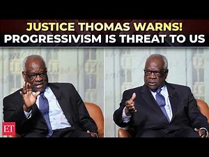 'Don't sit on the sidelines': Justice Thomas issues FIERY WARNING of 'progressivism threat' to US