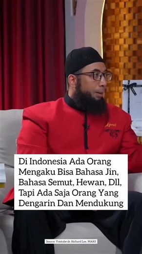 Di Indonesia ada orang mengaku bisa bahasa jin, bahasa semut, hewan, dll, tapi ada saja orang yang dengerin. Ustadz Khalid Basalamah | dr. Richard Lee | Download