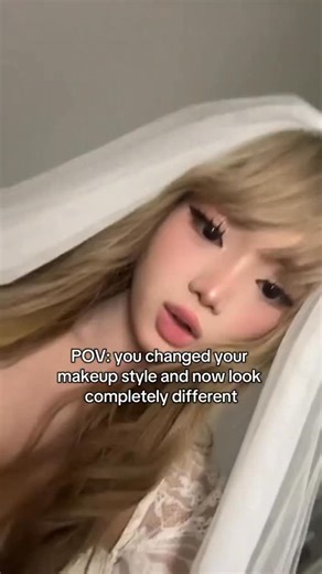 Meli on Instagram: "Which one suits me better? .. @melsformeli .. #makeup #relatable #reels #girls #foryoupage #fyp #explorepage #explore #selfcare #sephora #relatablereels #relatablecontent #forthegirls #douyinmakeup #asianmakeup #westernmakeup #glammakeup"