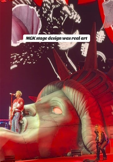 MGK Stage Design: A True Work of Art