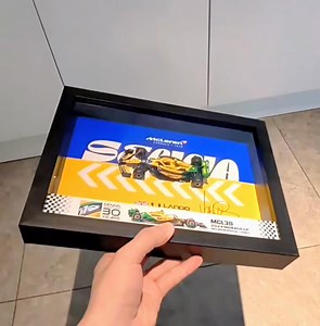 12K views · 26 reactions | F1 McLaren God Senna poster painted Lando...