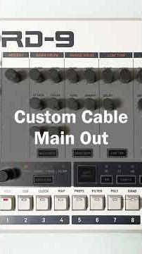 Behringer RD-9 Sound Comparison | 標準 vs "KIWAMI" Custom Cable