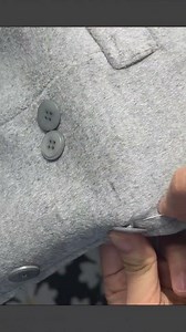 Manual hand-stitch technique for button installation #needlework #DIYfashion #sewing