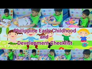 Philippine Early Childhood and Development Checklist ( Cognitive Domain No. 7-21 ) ECCD Checklist