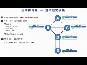 计算机网络简明教程第09讲 交换机的生成树协议STP 生成树算法STA