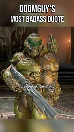 Doomguy's Most Badass Quote #doom