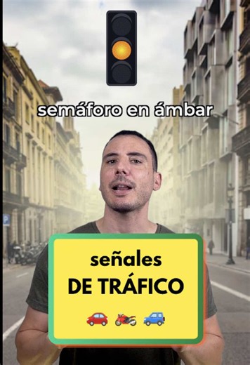 🚦⛔️🚘Basic mobility & traffic vocabulary in Spanish 🇪🇸 Are you going to drive or move around in a Spanish speaking country? Then you will need this vocabulary! 📝 Practise the indications for every sign and you will be ready to move around like a native 👌 🚦⛔️Señales de tráfico y de movilidad más comunes en español con sus indicaciones para que no te pierdas al moverte.