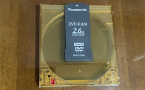 DVD-RAM始祖盘，2.6GB……
