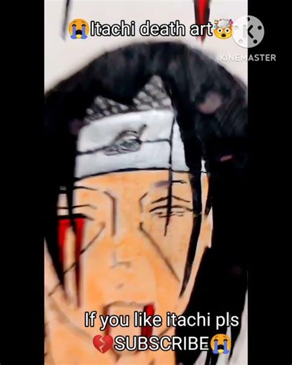 Itachi death art💔😭#Itachiart #Narutoshippuden #Animearts #art