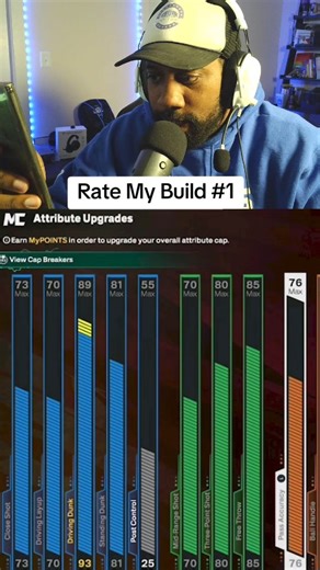 YEY on Instagram: "Rating your builds on @nba2k #2k #nba2k #2k26"