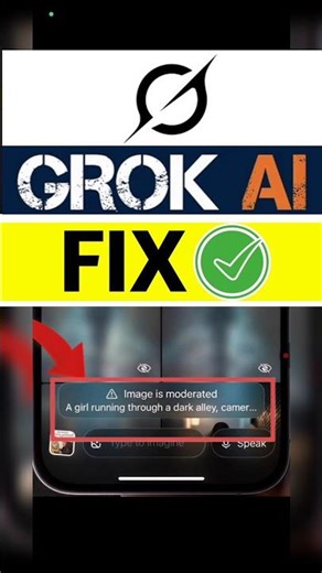 how to fix image is moderated error on grok AI | image generation problem solved 2026 #grokai
