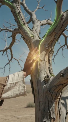 Jesus Fills a Withered Tree with Fruit 🍎✨ | Miracle of Hope #Shorts