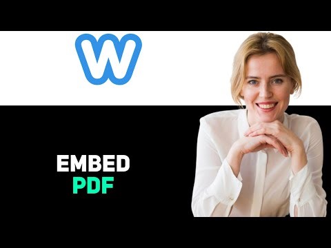 How to Embed PDF in Weebly 2025