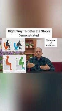 Right Way To Defecate Stools,Demonstrated #awareness