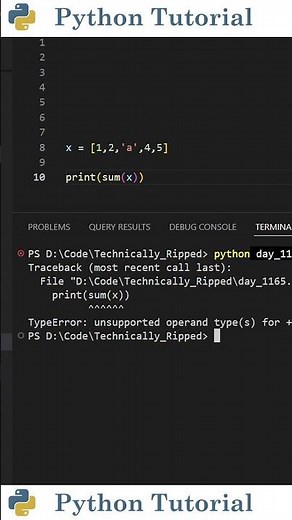 How To Sum a List in Python | Python Tutorial
