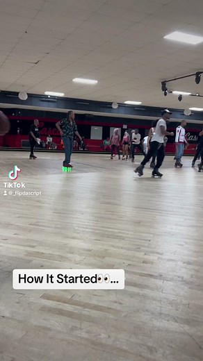 From Rink To Music Video🤝🏾🔥 #explore #skate #fyp #skaterizz #atlanta #citygirls #usher #rollerskating