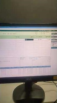 how to create purchase entry in Marg Software
