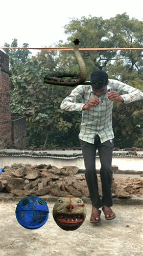 Pacman vs Snake, dinosour, Alien dance - magic video