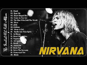 Nirvana Greatest Hits Full Album 2025 🎸 Best Grunge Rock Songs Collection (Smells Like Teen Spirit)