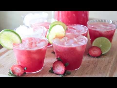 Strawberry Margarita Punch