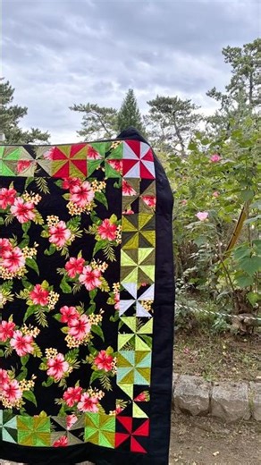 Hawaiian Quilt-2 #shortsfeed #ハンドメイド