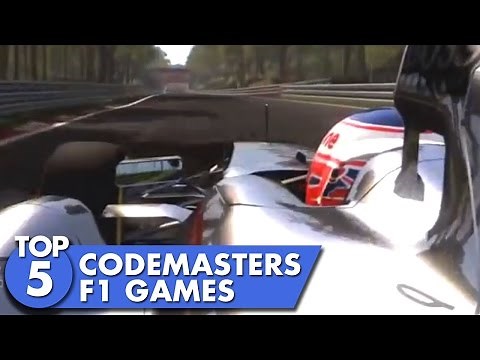 Top 5 Codemasters F1 Games