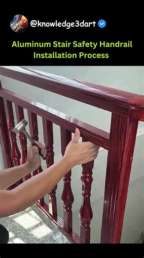 3.4K views | Aluminum Stair Safety Handrail Installation Process | Oddly Viral | Facebook
