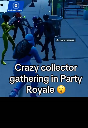 Insane Collector Gathering in Party Royale!