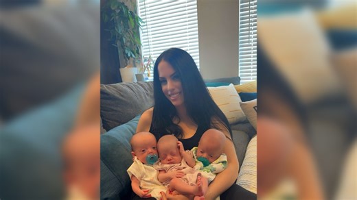 Family welcomes 1 in 11 million identical quadruplets
