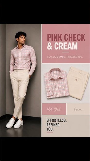 Perfect check shirts formal color combinations creates fresh vibes ✅👀 #fashionguide #checkshirts