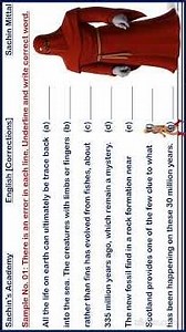 Editing [Corrections]