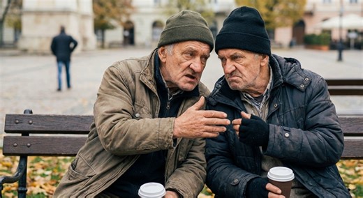 "Best friends don't judge each other. They judge other people, together." | Old Grumpy Guys