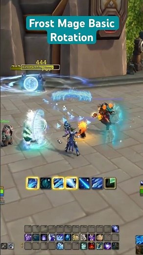 Basic Frost Mage Rotation in 60 Seconds #foryou #midnight #worldofwarcraft