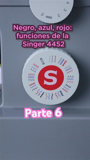 Quick tip: How to change the function on the Singer Heavy Duty 4452? (Blue function and red funct...
