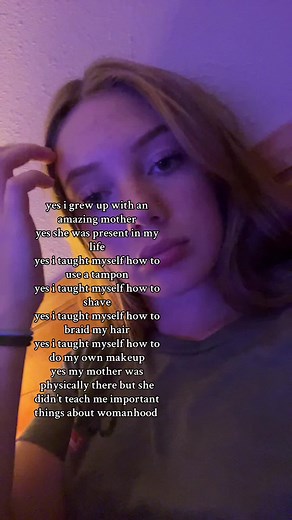 wish she would’ve taught me those things 🤷‍♀️ still love her though #fyp #mom #foryou #viral