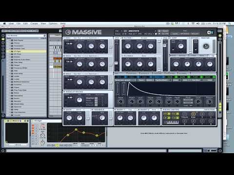 Dr. Dre HIGH LEAD SYNTH MASSIVE TUTORIAL .KSD