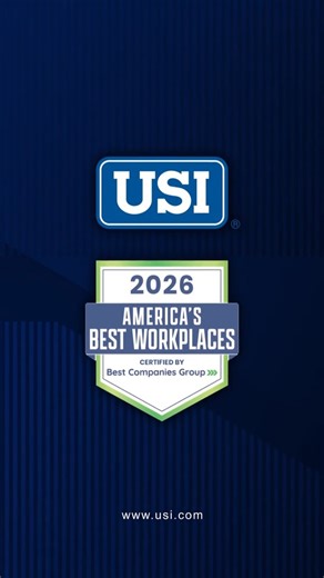 We are proud to share that USI has been named to Best Companies Group's annual America’s Best Workplaces list for 2026! Congratulations to all of our team members across the nation on this outstanding achievement. Read more: https://usi.info/4q39SZg Are you considering a career change in the new year? Visit our careers page to explore our current openings and learn more about why USI is an exceptional place to work: https://jobs.usi.com/ #USIONEAdvantage #AmericasBestWorkplaces | USI Insurance S