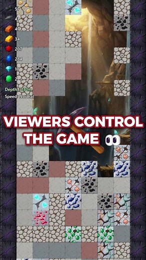 Chat Controls My Game 😱 | Falling Pickaxe LIVE #fallingpickaxe #mrbeastgaming #minecraft #shotrs