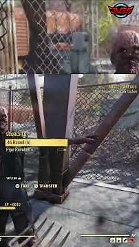 Fallout 76 - Pitchfork vs Scorched: Blood, Loot & Level Up! #shorts