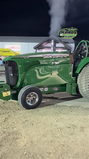 78K views · 979 reactions | "Show Stopper" 5 inch Turbocharged Pro Stock Tractor heading to the track in Nashville, IL - The Track at Holzhauers - #ProPulling #PoweredByScience #Turbo #Diesel | Pro Pulling League | Facebook