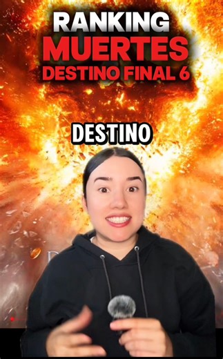 Ranking de las muertes de DESTINO FINAL 6 ordenadas de PEOR A MEJOR 💀🩸🤯 ¿cuál fue tu favorita? #peliculas #estrenos #destinofinal #cine #terror #filme | Nat Ortega