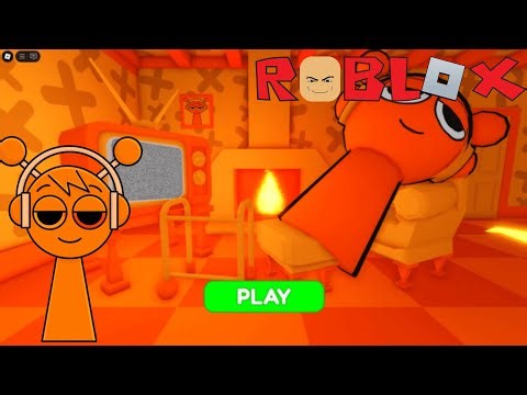 SPRUNKI ORANGE HOUSE SPRUNKI's Epic Escape! Roblox Scary Obby Gameplay